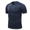 T-shirts gym t-shirt hommes à manches courtes sport t-shirt bodybuilding top mano femme