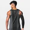 Gymmen Mens Summer Quick Dry Workout Tank Top STEVELESS STRICT Sportkläder Fitness Singlet Undertröja Running Vest Casual Clothing 240415