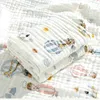 Blankets Swaddling 6 Layers Baby Blankets Newborn Muslin Cotton Gauze Soft Absorbent Swaddle Blankets Baby for Beds Shower Wipes Baby Bath Towel