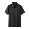 Heren PoloS Plus Maat 8xl Zomer Hoge elasticiteit Polo shirts Kwaliteit Kort mouw Splicing Business Casual mannelijke t-shirts Man Tees