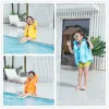 Produkter 310 Ålder Childs Uppblåsbar liv Vest Baby Swimming Jacket Buoyancy PVC Floats Kid Lär dig att simma båtliv Säkerhet Livräddningsväst