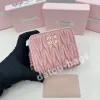 Matelasse Designer skórzany portfel moda męska karta kredytowa Uchwyt karty kredytowej Women Prezent Luksusowy liste