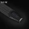 Belts Summer fashion breathable elastic canvas woven belt mens needle buckle perforated belt youth student leisure belt Q2404251