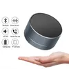 Altoparlanti portatili A10 altoparlanti bluetooth wireless Bluetooth Subwoofer per esterni Mini altoparlanti portatile Music Alluminium Lega TF Card Radio SuNia Foote Box D240425