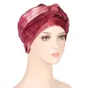 Bérets Eid Al Fitr Tie Trache à cordon teitée multiples Multimed Soft Side Breded Breded Femmes Bandons de filles non glissantes pour les cheveux