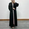 Vêtements ethniques Jupe longue Femme Abaya Dubai Commandez Pearl Plus Taille Cardigan Robe Muslim Mooter pour les femmes