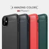 Casos de telefone de fibra de carbono para iPhone 14 13 11 12 Pro mini x xr xs máx.