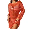 Monokini Cover Up Élégant robe de plage crochet de maillot de bain sexy