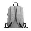 Backpack Heren Waterdichte Casual Business Men Stijlvolle boektas USB 15,6 inch Laptop Back Travel Mannelijke Tassen