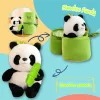 Jouets kawaii bambou panda peluche peluche toys soft bamboo sac simulation panda mignon oreiller panda chat poupées cadeaux d'anniversaire de childen