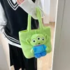 Nuovo cartone animato Kuromi peluche Borse giocattolo carino Girl Orso Spalla Borsa per bambini Populante regalo per bambini di compleanno per bambini