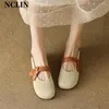 Casual Shoes 2024 Spring Women Mary Jane Low Heels For Round Toe Flat Shoe Soft And Comfortable Pumps