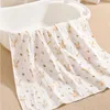 Blankets Swaddling Newborn Baby Bath Towel 4 Layer Cotton Swaddle Blanket Babies Bedding Gauze Blankets Stroller Cover Childrens Shower Towel