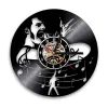 Zegary królowa zespołu rockowe zegar ścienny nowoczesny design motyw muzyczny