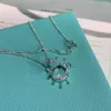 Tiffanyjewelry lüks tiffanyjewelry kolye kolyeler kadın tasarımcı mücevher moda sokak klasik bayanlar taç kolye tatil hediyeleri 319