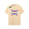 Erkek Tasarımcıları T-Shirt Lüks Marka Adam Kadın Tişörtleri Moda Mektupları Yazdır Kısa Kollu Yuvarlak Boyun Pamuk Gömlek Erkekler Gevşek Tees Hip Hop Street Giyim Üstleri