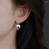 Dangle Ohrringe verhindern Allergie Liebes Herz fallen für Frauen Paare koreanische süße trendige elegante Hochzeitsbraut Schmuck Geschenke