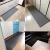 Carpets PU Leather Kitchen Washable Floor Carpets Black Waterproof Non-slip Long Rugs Balcony Corridor Aisle Outdoor Entrance Door Mats