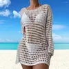 Monokini Cover Up Élégant robe de plage crochet de maillot de bain sexy