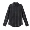 Men's Casual Shirts And Comfortable Striped Top Cut Label Long Sleeve Shirt