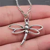 Pendant Necklaces 1pcs Dragonfly Choker Neck Findings Accessories For Jewelry You Chain Length 43 5cm