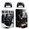 Autocollants The Last of US II Vinyl Decal PS5 CD Skin Sticker pour Playstation 5 PS 5 CD Console Version et Couvercle de protection du contrôleur