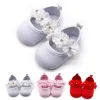 Сапоги Fashion Baby Baby First Walkers Step Shoes, мягкая спортивная обувь девочки с лука