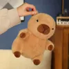 Poux en peluche kawaii capybara jouets en peluche dessin animé animal créatif poupées belles cadeaux d'anniversaire exquis peut changer de linge2404