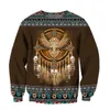 Herren Hoodies Sweatshirts Western Aztec Ethnic Hoodies Bohemian 3D Print Sweatshirts Frauen Streetwear Langarm Y2K Hoodie Pullovers Tops Frau Kleidung 240424