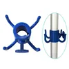 Durable Beach Umbrella Hanging Hook 4 Prongs Screw Lock ABS Towels Camera Bags Clothes Hanger Camping Holder Trip Clip