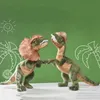 Pluxh Dolls Jurassic Park Dilophosaurus Dinosaur Plush Toy Toy Double Crested Lizard Figura de brinquedo recheado Crianças Cool Presente para crianças DropShippingl2404