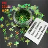 Glitter TCT372 Dragonfly 9,5 mm Nails Nail Art Décoration Tobeurs Craft Craft Handmade Accessoires Festival Party Fournisseur