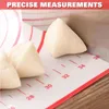 Table Mats 40X50CM White And Red Kneading Dough Mat Silicone Baking Pizza Cake Maker Kitchen Cooking Grill Gadgets Bakeware