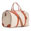 Mode grote pu vouwpak opbergtas dames hoge capaciteit bagage handtas reis sport buiten multi -functie organisator 240419