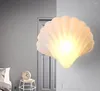Wandlampe kreative Persönlichkeit mediterraner Muschel Einfaches modernes Wohnzimmer Korridor Bett