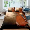 Uppsättningar Hemtextiler Luxury 3D Cello Däcke Cover Set och Pillow Case Kids Bedding Set AU/EU/UK/US Queen and King Size Bedding