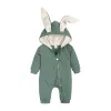 One-pièces Nouveau nouveauté lapin Bunny Pâques Costume bébé filles garçons Romper Cabanage Body Bodys pour nouveau-né 324M