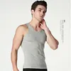 3pcs / 100% Baumwollmänner Ärmellose Tanktoper-Unterhemd