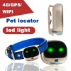 Acessórios RFV43 4G SIM DOG GPS RATILADOR DE PET 4G LOCAL GPS PARA CAT UK USA Australia Canadá Cingapura Cobertura mundial