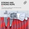 Paracord 10 mm 12 mm Corde d'escalade Corde de parachute Extension de sécurité Fire Rescue Escape Nylon Braided Rope Outdoor Sports Accessoires X597A