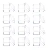 Gift Wrap 12pcs Clear Acrylic Square Cube Candy Box Treat Boxes Containers For Wedding Party Baby Shower Favors Packaging CaseGift3088643