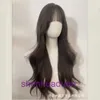 Perruques et morceaux de cheveux Tiktok Wig du même style Femme Femme Curly Nouveau processus de mise à niveau Big Saldp Wave Full Head Set recommandé