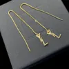Designer Love Bracelcet Gift Classic Letter Pendant Necklace Earring Set Women Mens Fashion Gold Armband Luxury Halsband smycken Studs