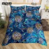 set oceane tema sea tartaruga copripiumino copertina rettile talituristica copertura concibre in microfibra stelly sky galaxy biancheria da letto set singolo queen size