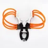 Arrow High Quality Outdoor Hunting Shooting Alloy Slingshot with Quality Rubber Band Professional Shooting Game Catapult
