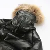 Genuine Leather Down Jacket Hoodies Mens Winter Coat Man Jackets Slim Snow Goose Parka Real fur Collar Snow Windbreakers Male Clothes 2021 Plus Size M-XXL