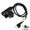 Accessoires Adaptateur de casque tactique U94 PTT ICOM / Kenwood / Midland / Motorola Talkabout / Phone Mobile Headset PTT PTT