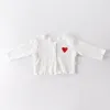 One-Pieces 02Yrs Brand Baby Girl Clothes 2020 Spring Infant Multilayer Screen Vest Skirt + Love Embroidered Jacket Girl Baby Gift