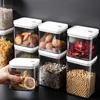 Food Savers Storage Containers storage containers Kitchen and organization Bulk Sealed food boxes Plastic organizer orders H240425