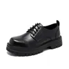 Sapatos casuais homens vestido formal de casamento de casamento preto marrom marrom